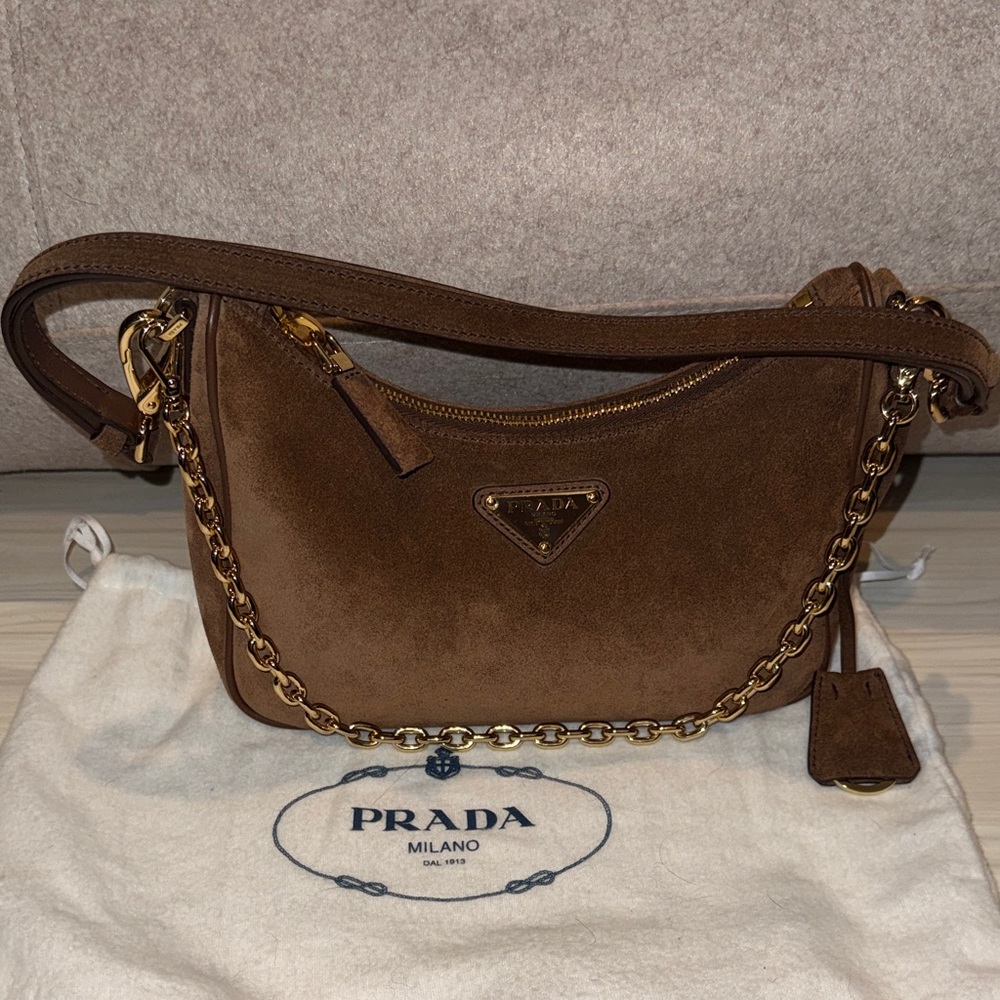 Prada Re-Edition suede mini-bag 2005